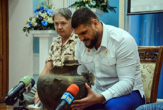 Савченко пожелал николаевским археологам больше находок времен Конана-варвара