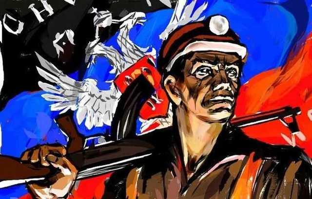 Фашик Донецкий: О параде холопов - шахтеров в Донецке