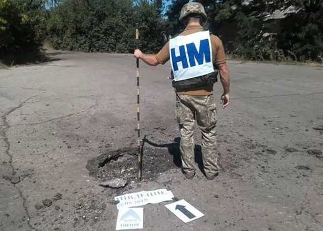 Боевики обстреляли из миномета жилой сектор Пивденного Донецкой области