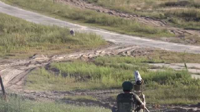 Уничтожает блокпост за секунды: испытания ракеты "Корсар" показали на видео