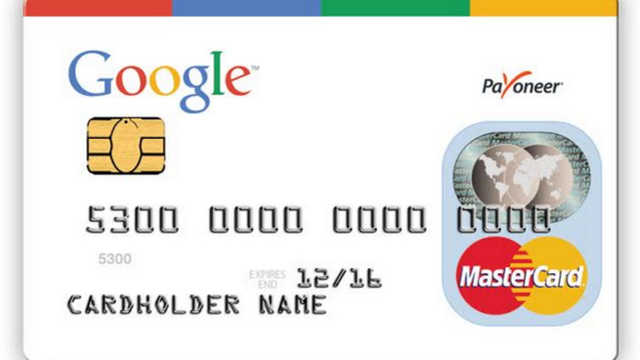 Google  Mastercard   ,   