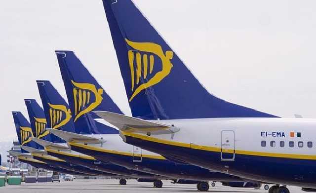 Ryanair будет летать в еще один город Украины