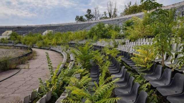 Опубликованы актуальные снимки стадиона «Шахтер» в оккупированном Донецке