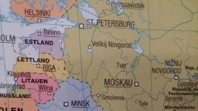 Немецкое издательство обозначает оккупированный Крым отдельной страной: возмутительные фото