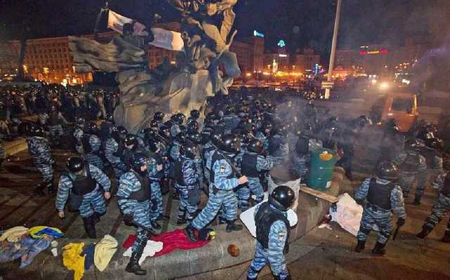 ГПУ сообщила подозрение еще одному экс-"беркутовцу", участвовавшему в разгоне студентов на Майдане