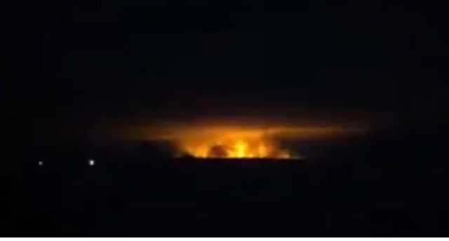 Пожар в Ичне начался с четырех взрывов – Минобороны