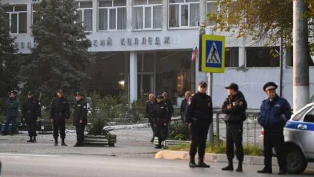 Массовое убийство людей в Керчи: появилось видео колледжа сразу после трагедии