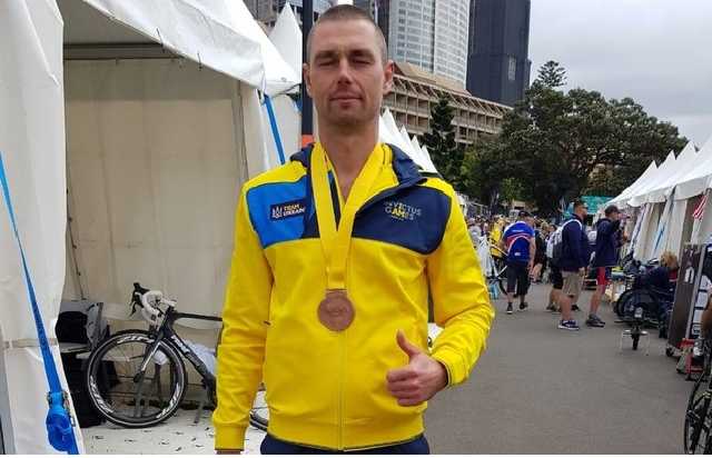 Украинские ветераны завоевали первую медаль на Играх Непокоренных