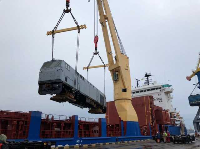 В Украину доставлены семь американских локомотивов для Укрзализныци