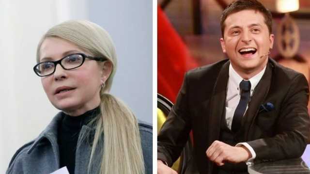 Тимошенко и Зеленский возглавили президентский рейтинг