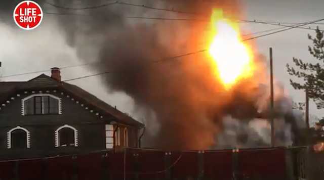 ’’Ядерный гриб’’: момент мощного взрыва в России засняли на видео с близкого расстояния