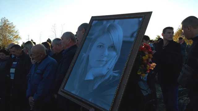 В Херсоне похоронили Екатерину Гандзюк