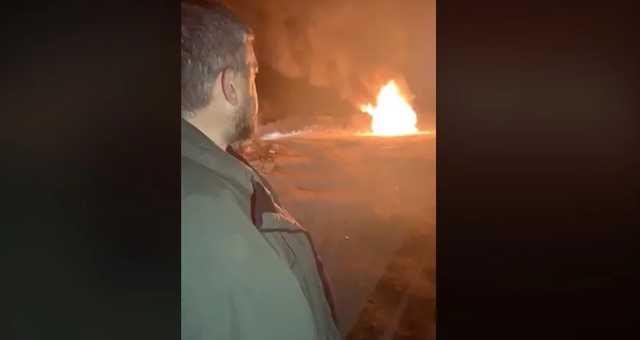 Лидер «евробляхеров» в знак протеста сжег свой Range Rover