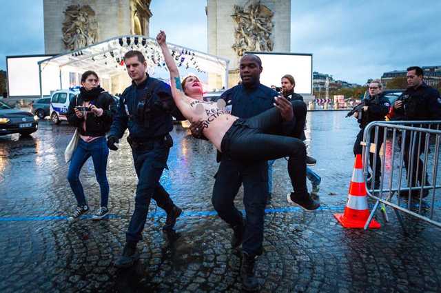 " ,  !"  Femen      