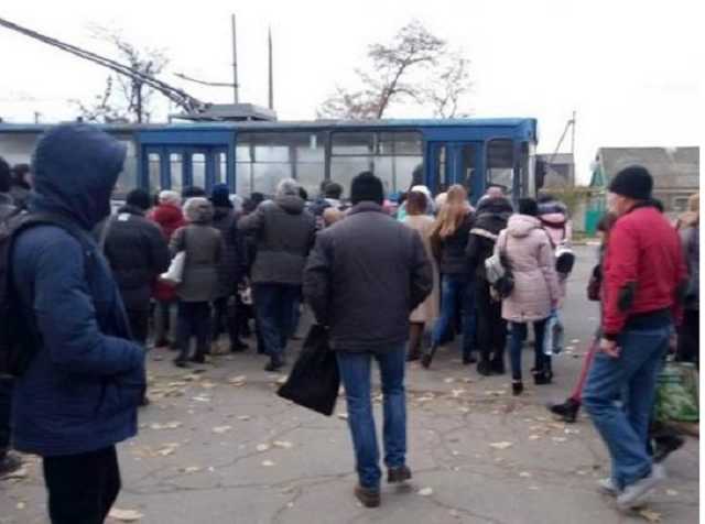 Водители маршруток объявили забастовку в Херсоне