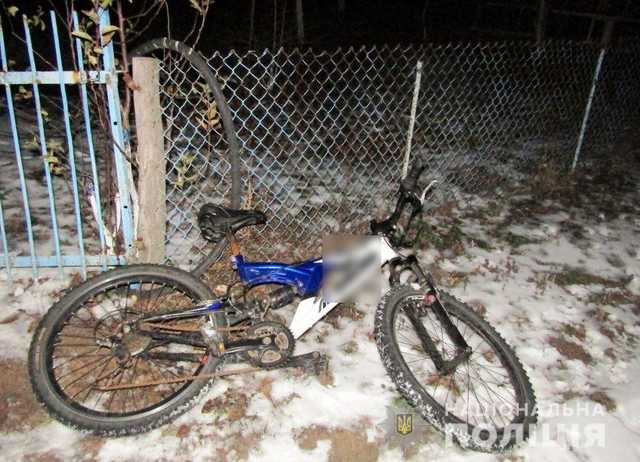 Под Киевом мужчина из-за велосипеда избил бабушку и выбил ей зубы