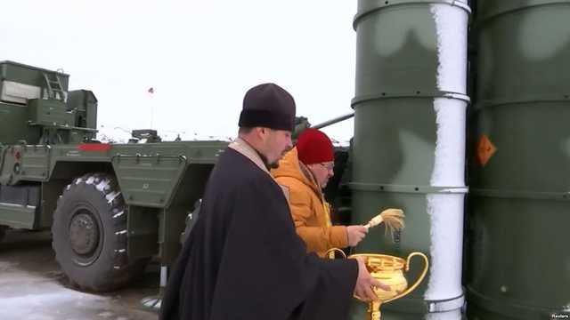 Священики УПЦ МП освятили російські зенітні комлекси в окупованому Криму