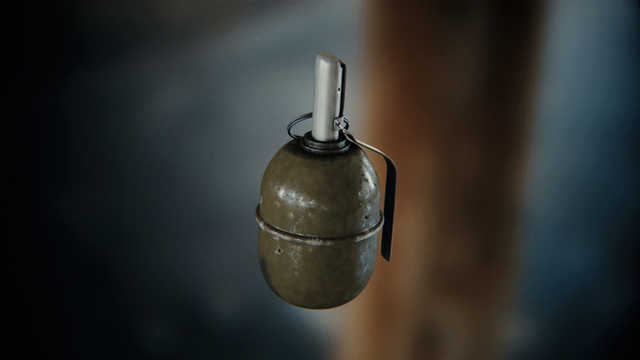 В Киеве во двор предпринимателя бросили гранату