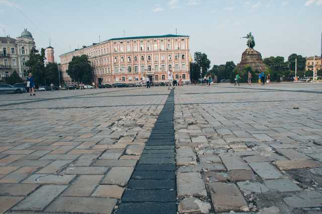 В Киеве отремонтируют Софийскую площадь за 120 миллионов гривен