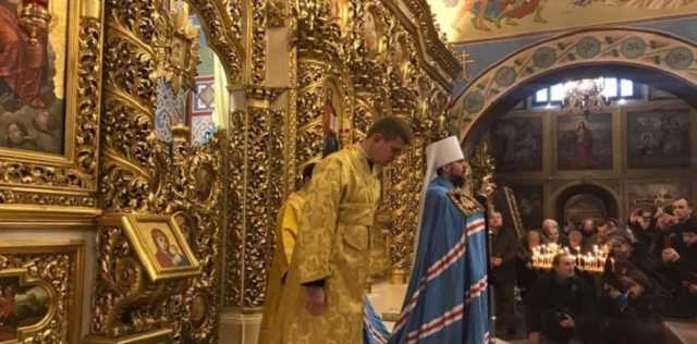 Митрополит Епіфаній провів перше богослужіння у Києві