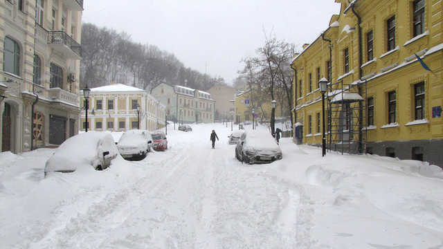 Апокалипсис в четверг. В Киеве выпадет полметра снега при резком похолодании