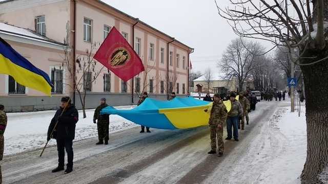 На Сумщине с почетом похоронили украинского воина Алексея Гребенюка