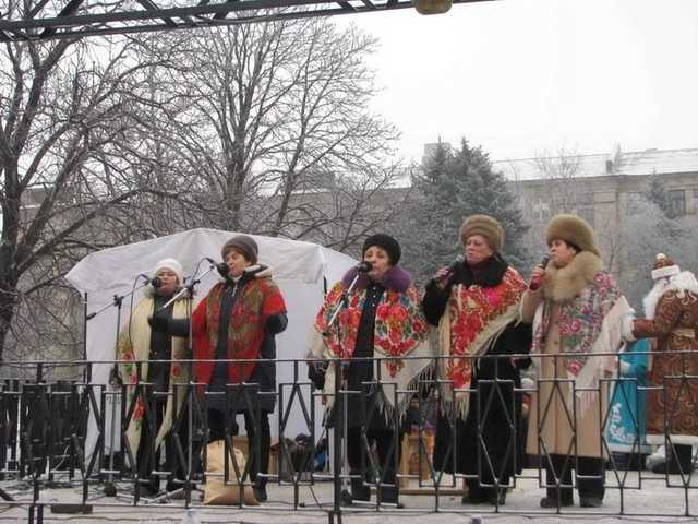 В «ДНР» на открытии елки появилось мясо