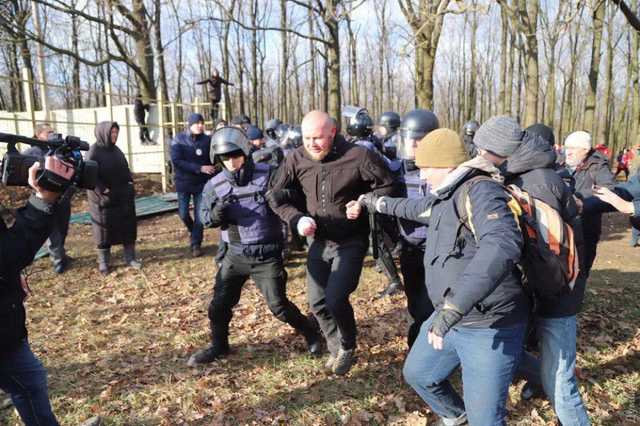 В Одессе полиция отпустила двух участников столкновений на сегодняшней акции протеста
