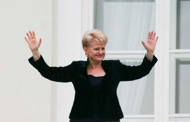 Жители Литвы назвали Грибаускайте человеком года