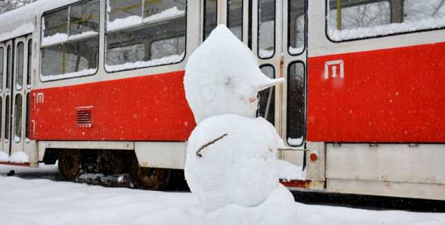 Дончане публикуют фото «снежного Апокалипсиса» в Донецке