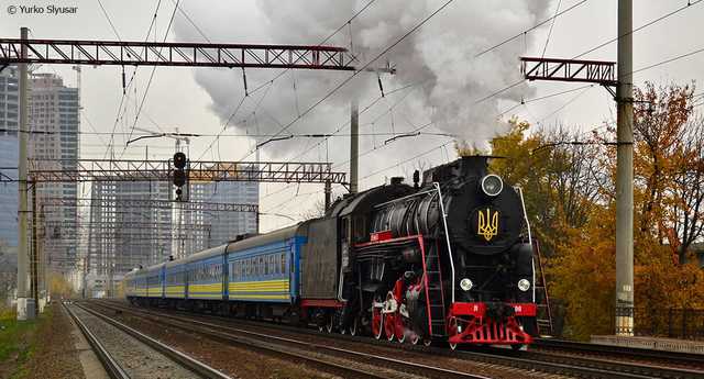 На Рождество в Киеве будет курсировать праздничный ретропоезд