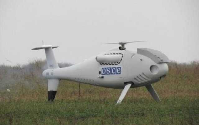Российские оккупационные войска обстреляли беспилотник ОБСЕ на Донбассе