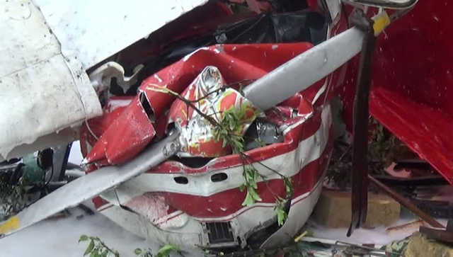 В Германии разбился самолет: два человека погибли