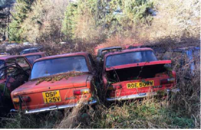 В Великобритании обнаружили кладбище «Жигулей»