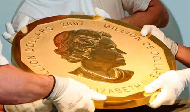 Арабская мафия украла у украинского олигарха монету. Ее вес — 100 килограммов