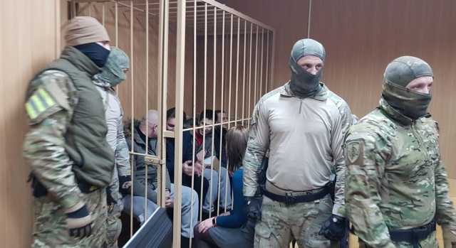 Московский суд продолжает рассматривать дело пленных украинских моряков