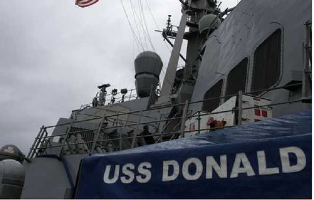 В Черное море направляется американский ракетный эсминец Donald Cook