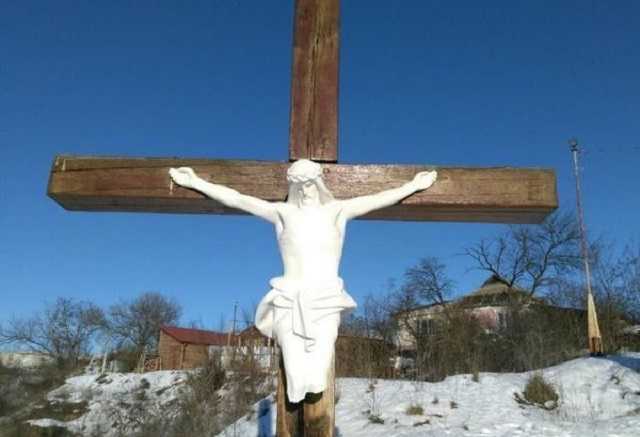 Американці відламали ноги Ісусу Христу в Умані