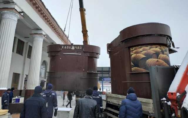 На вокзале Киева под протесты хозяев снесли МАФы