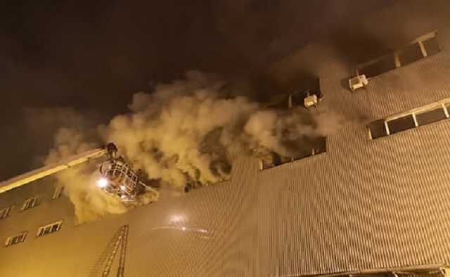 Пожар возле метро "Лесная" в Киеве локализован