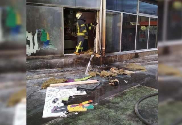 Поджог магазина Roshen: в преступлении подозревают предпринимателя-конкурента