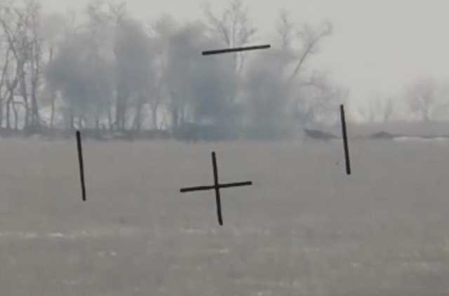 Дымило два часа: бойцы ООС ликвидировали пулеметчика боевиков вместе с оружием