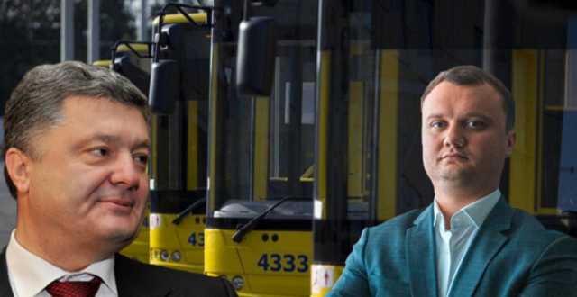 Партнеры Порошенко продали Киеву 55 троллейбусов за 603,9 млн гривен