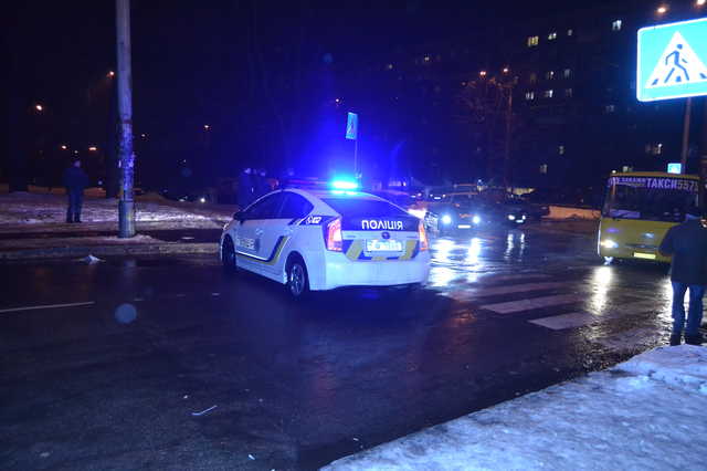 В Киеве расстреляли автобус