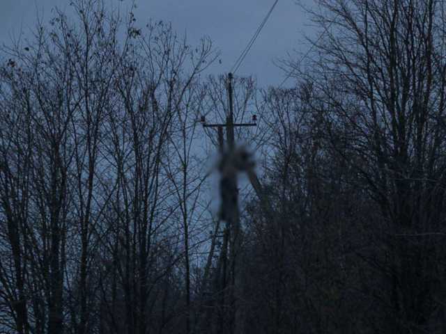 Труп висел на столбе: в Днепропетровской области мужчину ударило током