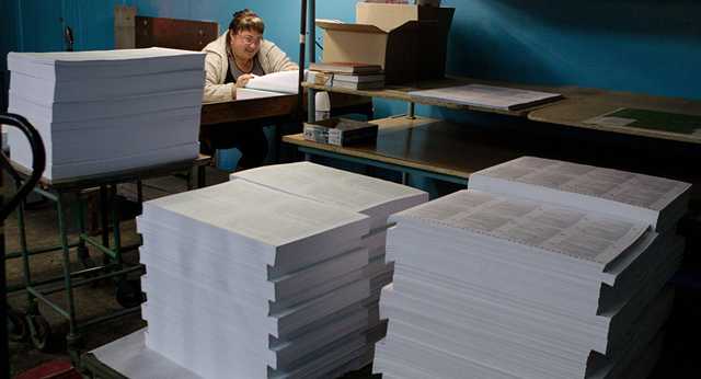 ЦИК напечатает почти в 2 раза больше бюллетеней, чем избирателей в Украине