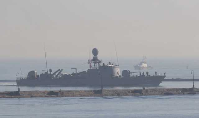 В порт Одессы прибыли два боевых корабля ВМС Турции