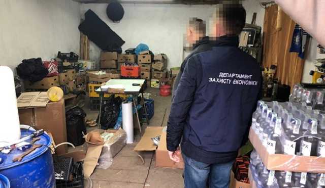 На Львовщине изъяли поддельного алкоголя на два миллиона