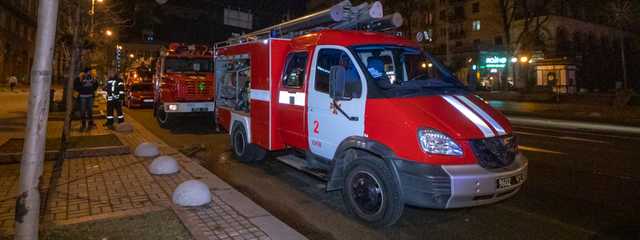 В Киеве на Крещатике вспыхнул караоке-бар