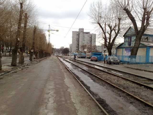 В Запорожье по улицам разгуливала голая полная женщина